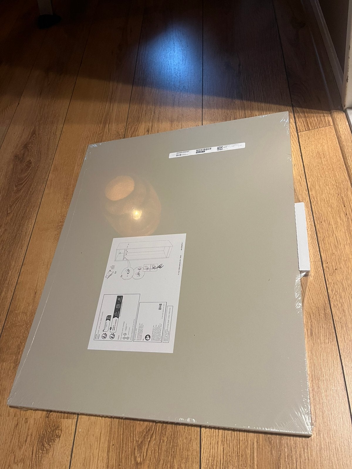 IKEA Komplement plank 50x58 grijsbeige, Ophalen, Nieuw