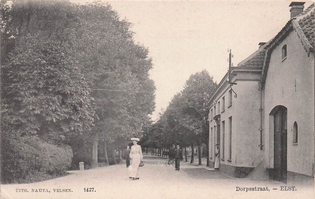 703-331-001 Dorpsstraat Elst Gld, Verzamelen, Ophalen of Verzenden, Voor 1920, Gelderland