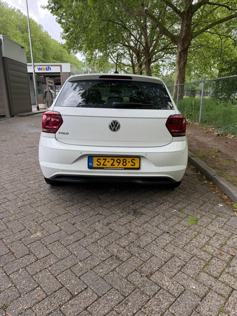 Volkswagen Polo 1.0 TSI 95PK 5D Bluemotion 7-DSG 2018 Wit, Auto's, 95 pk, Origineel Nederlands, Particulier, 1080 kg