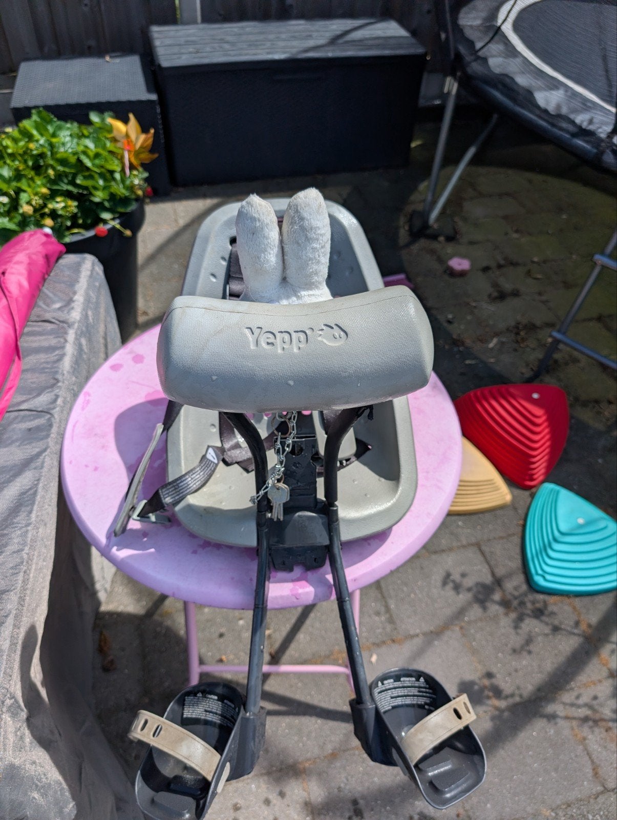 Yepp Mini Voorzitje met windscherm, Ophalen, Yepp, Voorzitje, 0 t/m 13 kg