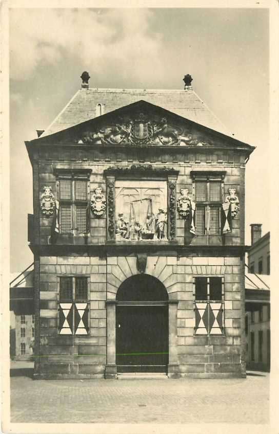 300-332-047 Gouda de Waag, Verzenden, Voor 1920, Zuid-Holland