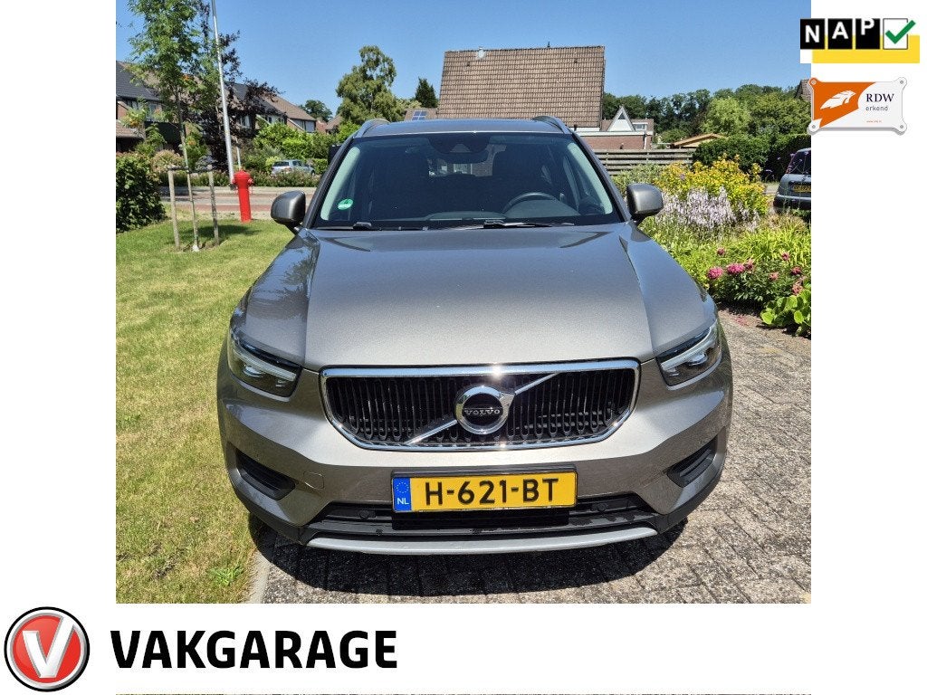 Volvo XC40, trekhaak 1.5 T3 Momentum Pro (bj 2019), Gebruikt, Euro 6, 163 pk, Origineel Nederlands