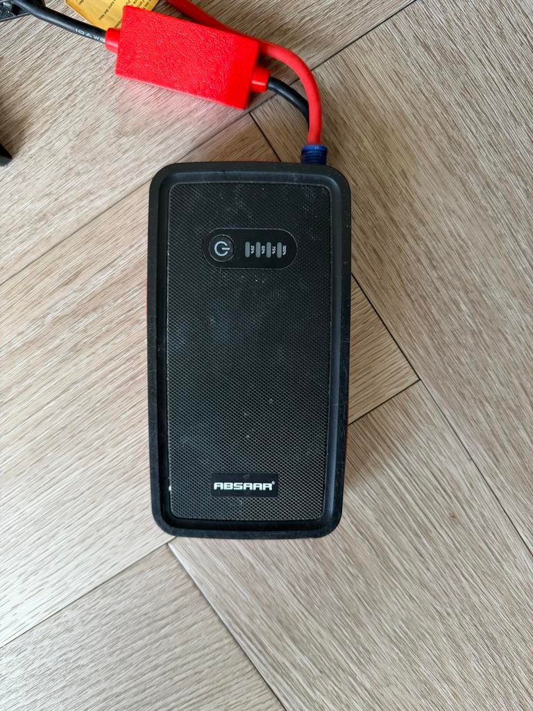 ABSAAR Mini Jump Starter MJIS400 - Startklaar in Nood, Auto diversen, Jumpstarters, Ophalen of Verzenden, Zo goed als nieuw