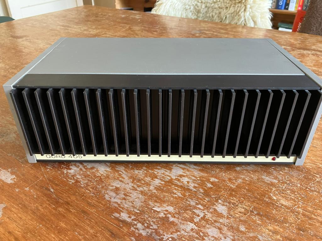 Quad 405 (revisie 2017), Gebruikt, 60 tot 120 watt, Stereo, Ophalen