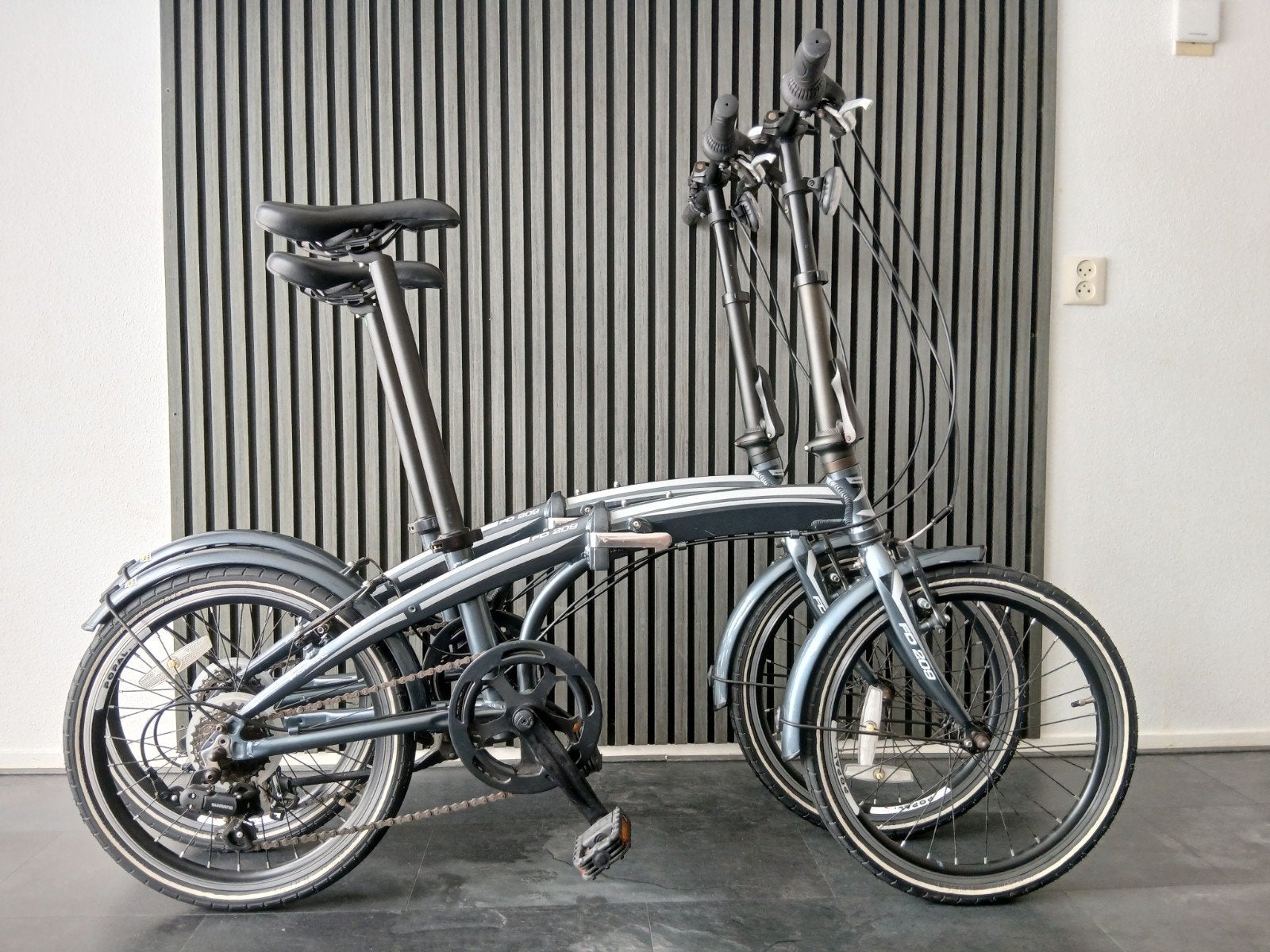 Zgan! Fijne set Popal FD209 vouwfietsen., Ophalen, 20 inch of meer, Versnellingen, Zo goed als nieuw
