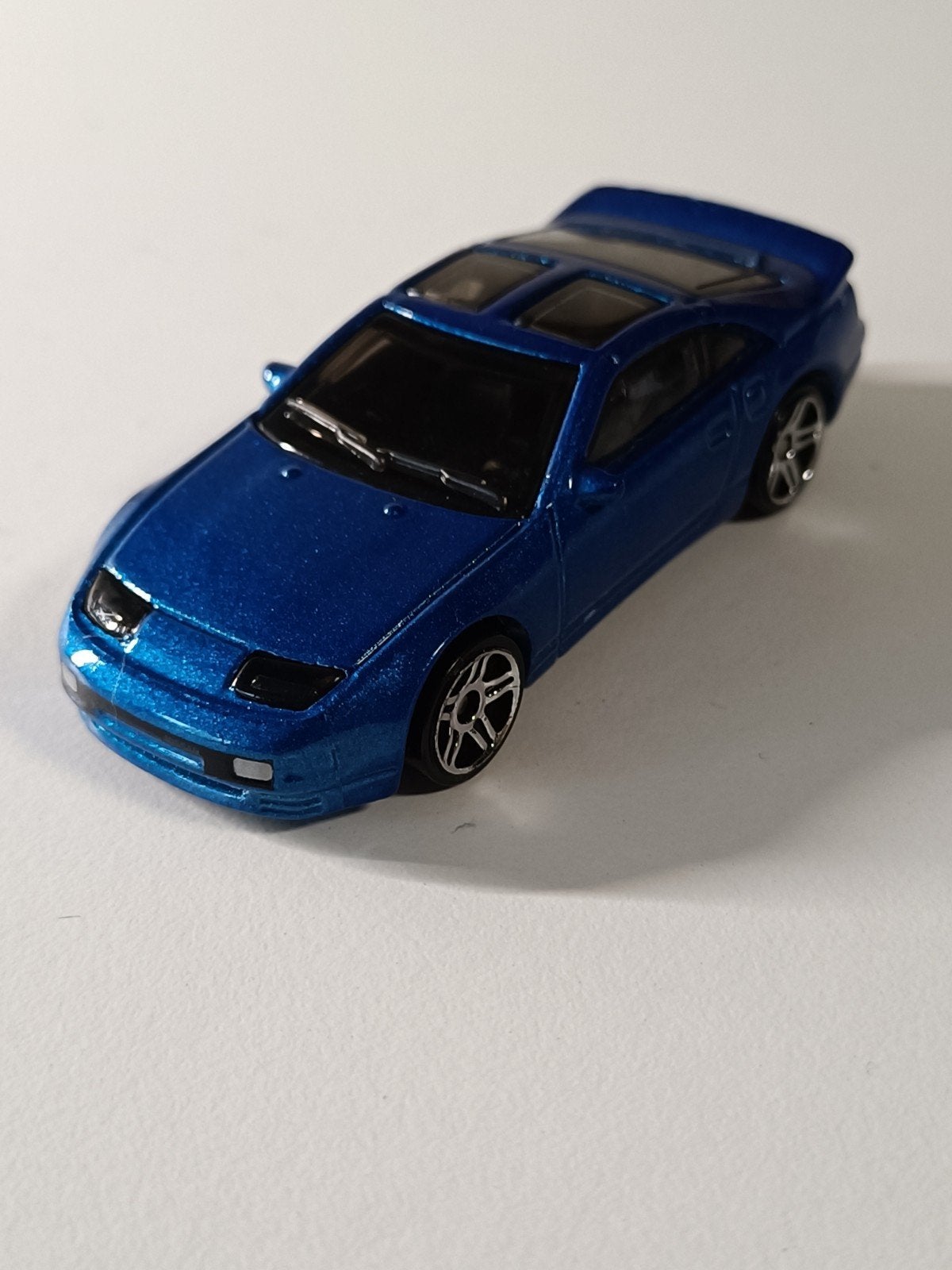 Hot Wheels Nissan 300ZX Twin Turbo Blauw, Ophalen of Verzenden, Zo goed als nieuw, Auto
