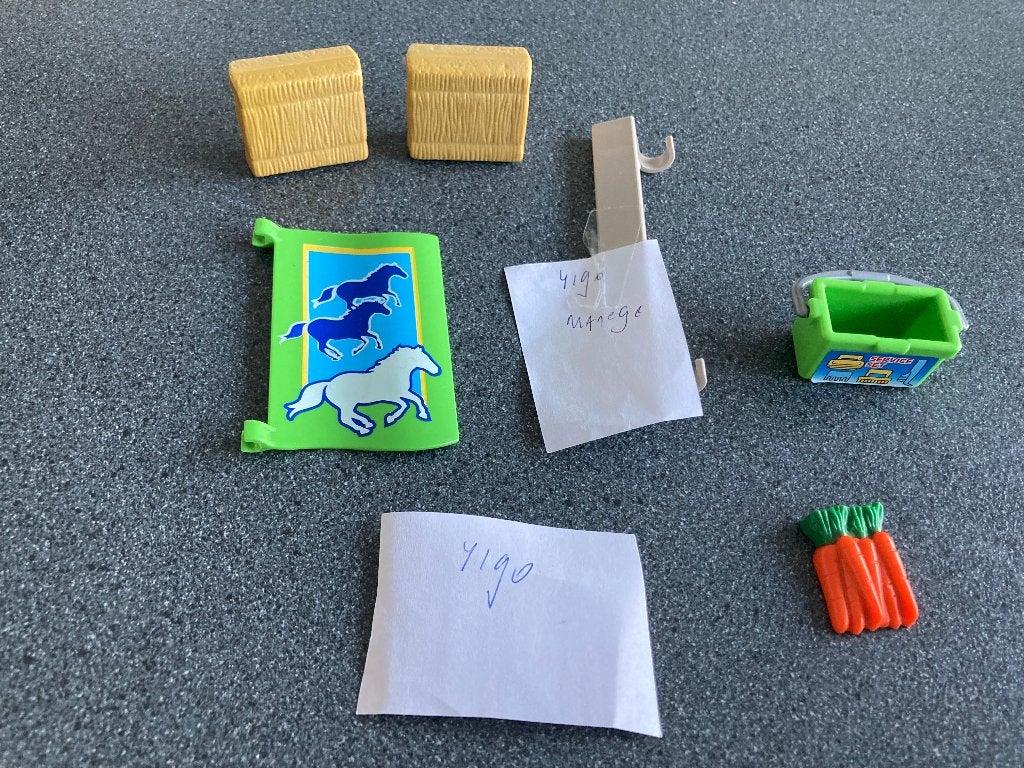 Playmobil onderdelen uit set 4190 manege, Ophalen of Verzenden, Zo goed als nieuw, Complete set