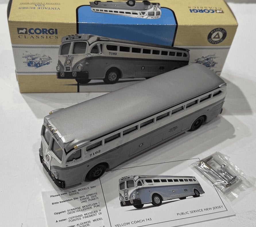 Corgi Classics Vintage Bus 7102 - Limited Edition, Hobby en Vrije tijd, Modelauto's | 1:50, Ophalen of Verzenden, Zo goed als nieuw