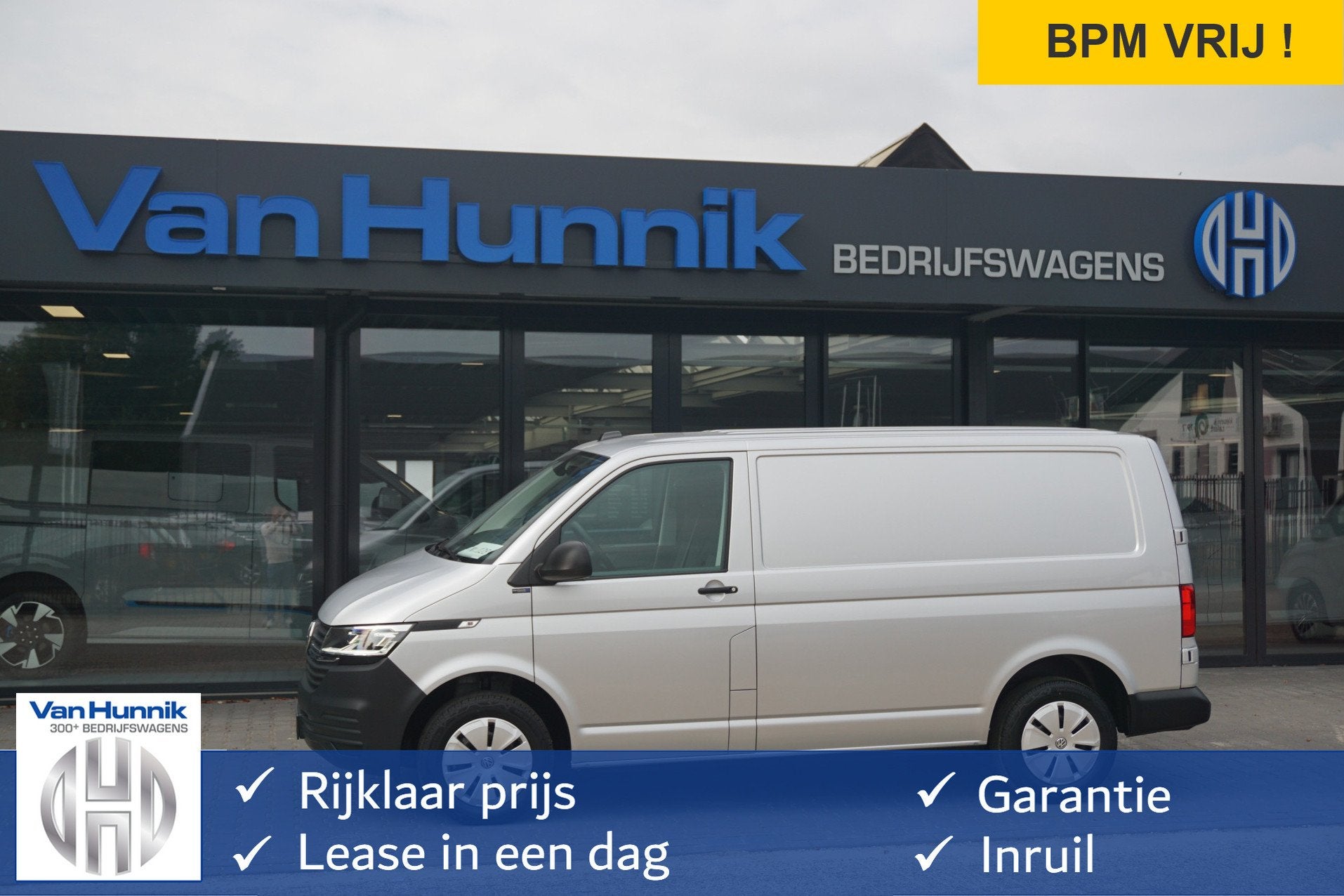 Volkswagen Transporter T6.1 2.0TDI 150PK BPM VRIJ! App Conne, Voorwielaandrijving, 15 km/l, Gebruikt, 4 cilinders