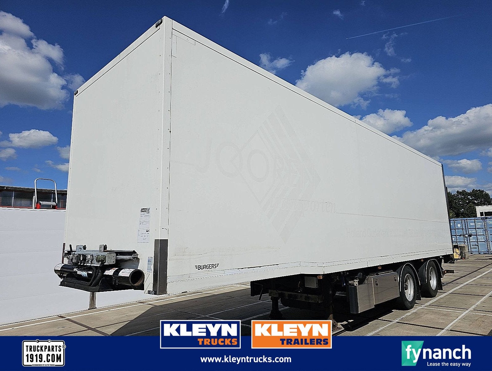 D-TEC CTD-35-02B laadbak laadklep lzv, Overige kleuren, Bedrijf, Aanhangers en Opleggers, Te koop