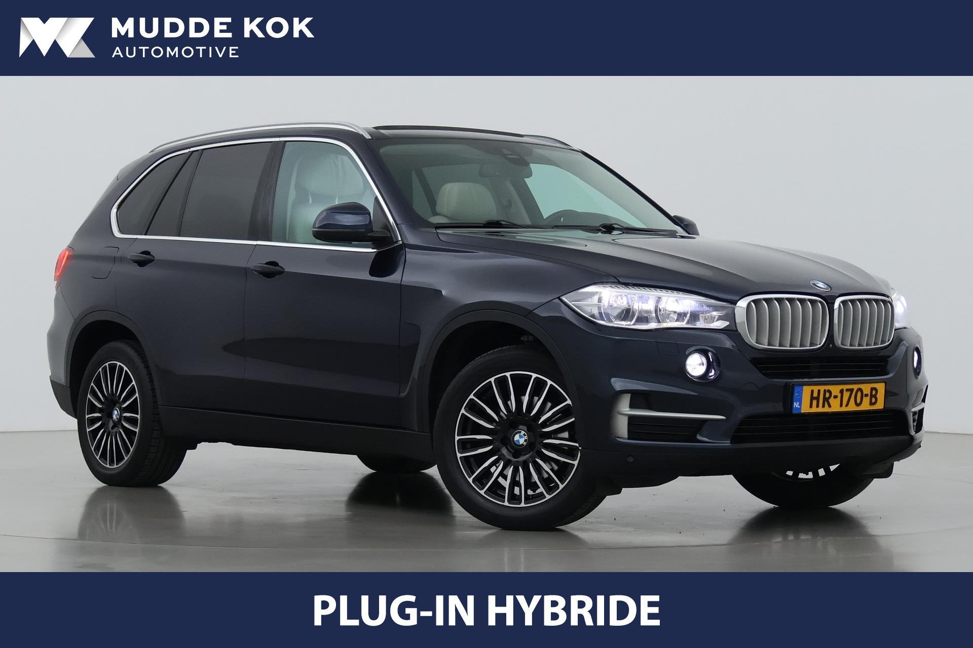 BMW X5 xDrive40e High Executive | Head-Up | Panoramadak | St, Auto's, Gebruikt, 4 cilinders, Blauw, Vierwielaandrijving