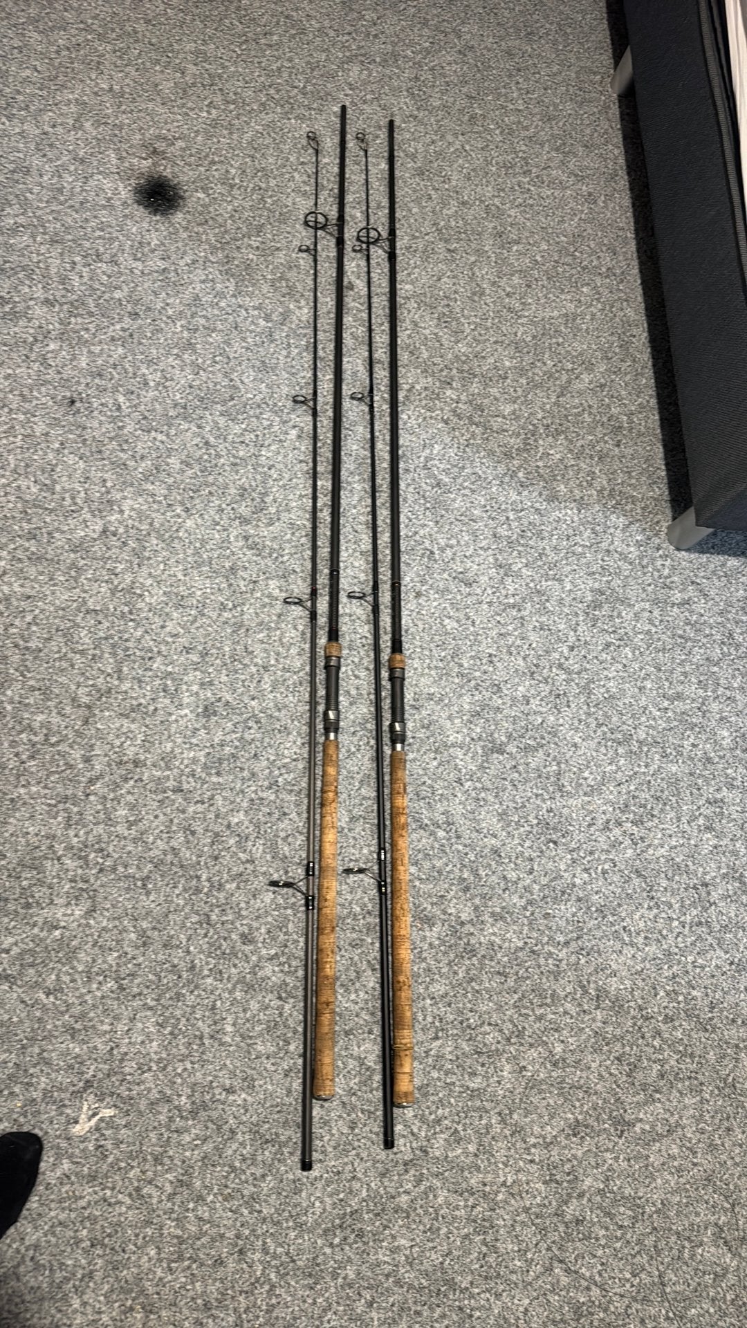 2x shimano tx2 karperhengel, Ophalen of Verzenden, Gebruikt, Werphengel