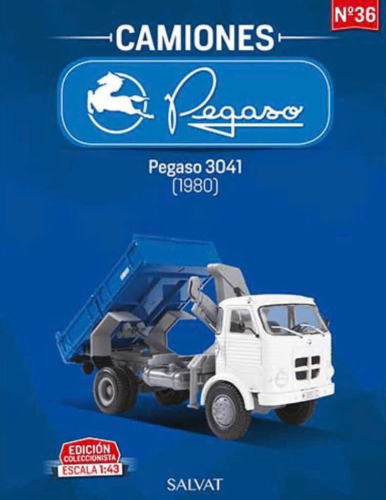 Pegaso 1095 1969 schaal 1/43 serie CAMIONES PEGASO # 36, Verzenden, Nieuw, Bus of Vrachtwagen, Overige merken