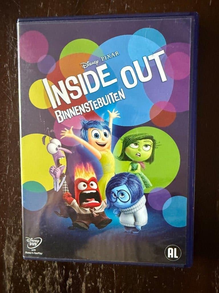 Disney Pixar Inside Out ( Binnenstebuiten ) DVD, Europees, Tekenfilm, Alle leeftijden, Ophalen of Verzenden