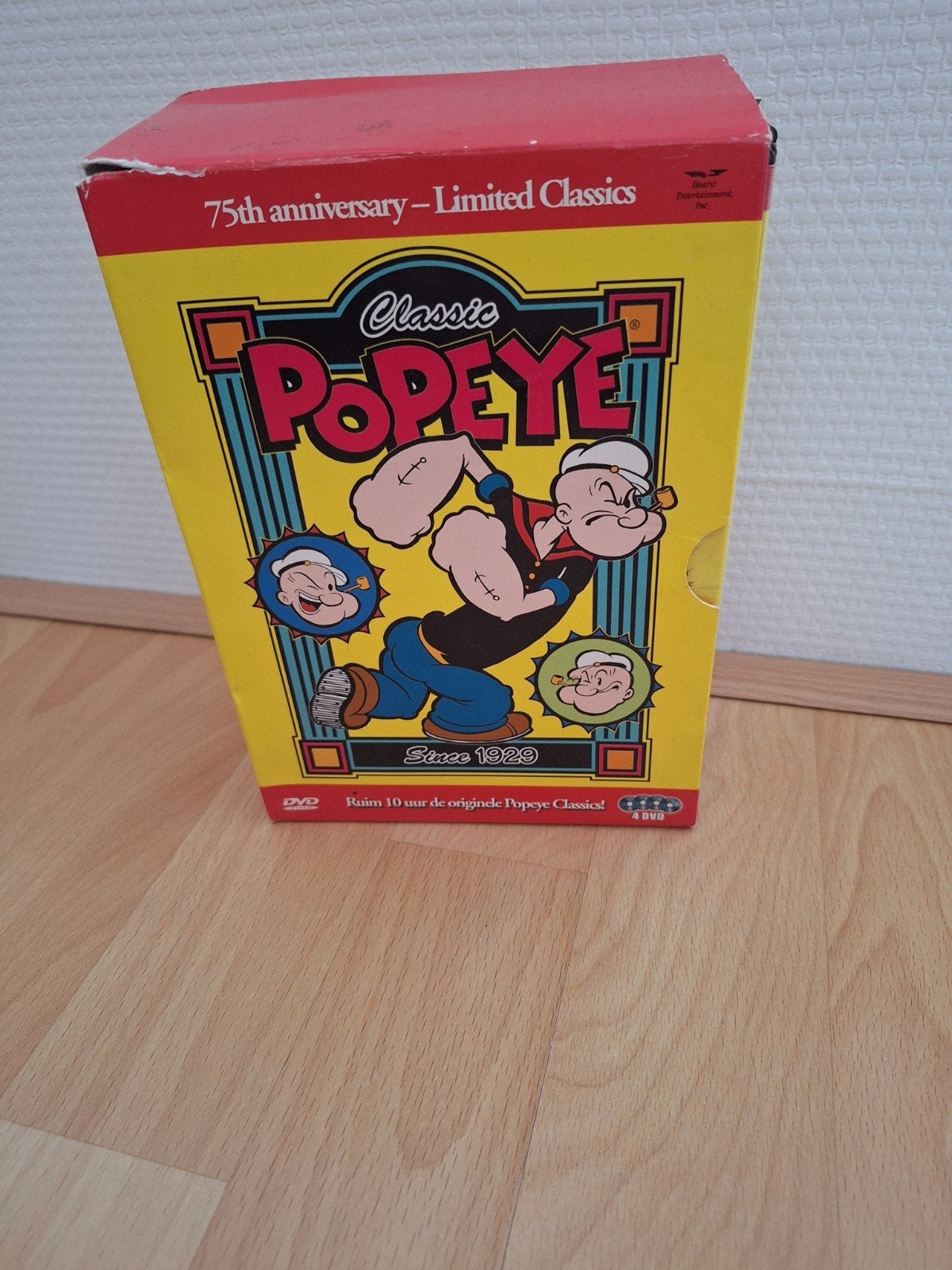 Classic Popeye 75th Anniversary Limited Classics DVD Boxset, Ophalen of Verzenden