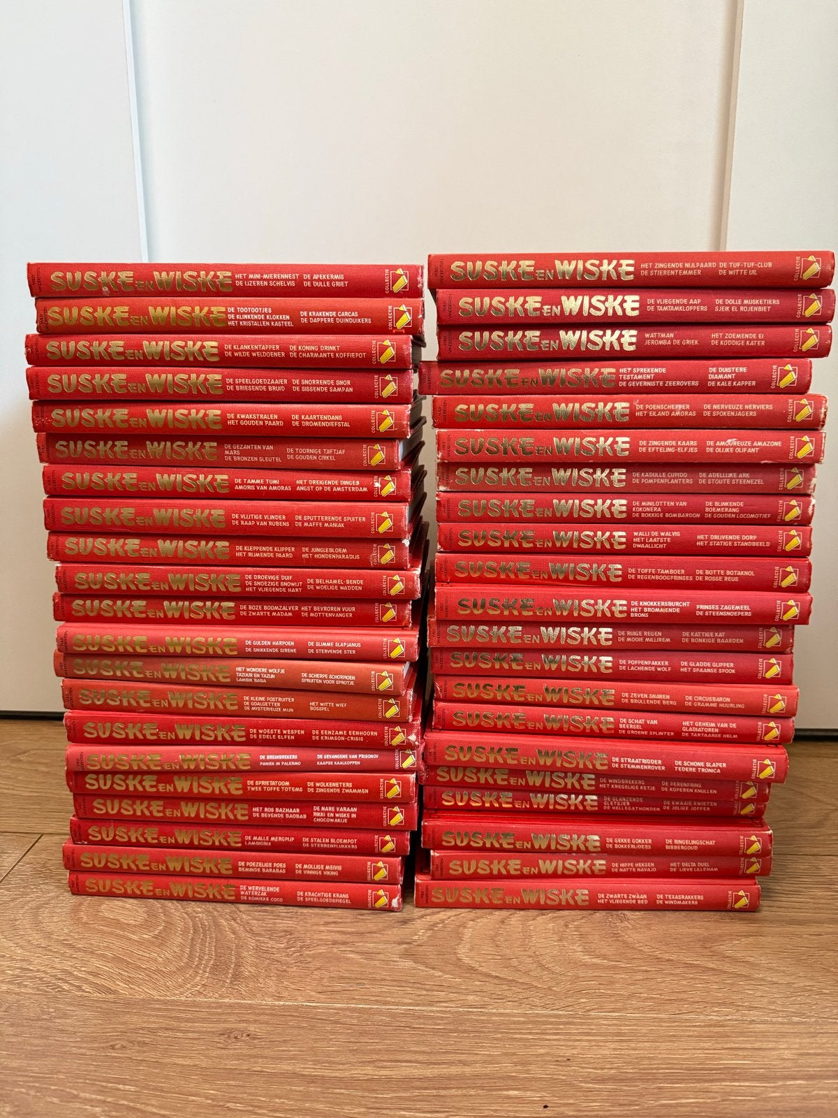 Suske en Wiske Collectie - verzamelalbums 42 stuks, Boeken, Complete serie of reeks, Ophalen of Verzenden, Gelezen