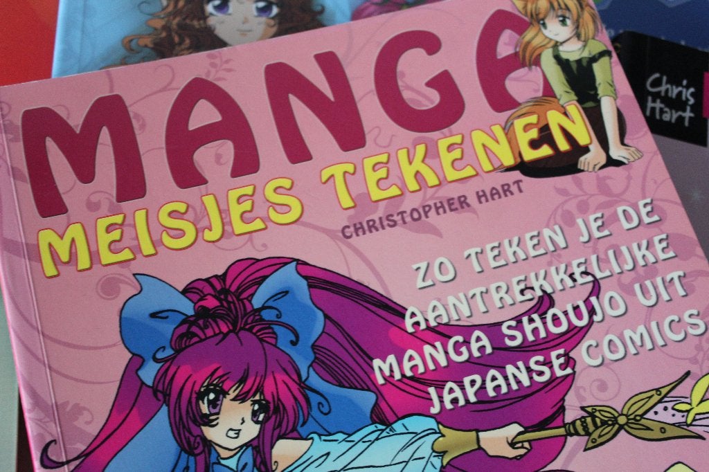 6 Manga tekenboeken in nieuwstaat, Ophalen of Verzenden, Zo goed als nieuw, Overige onderwerpen