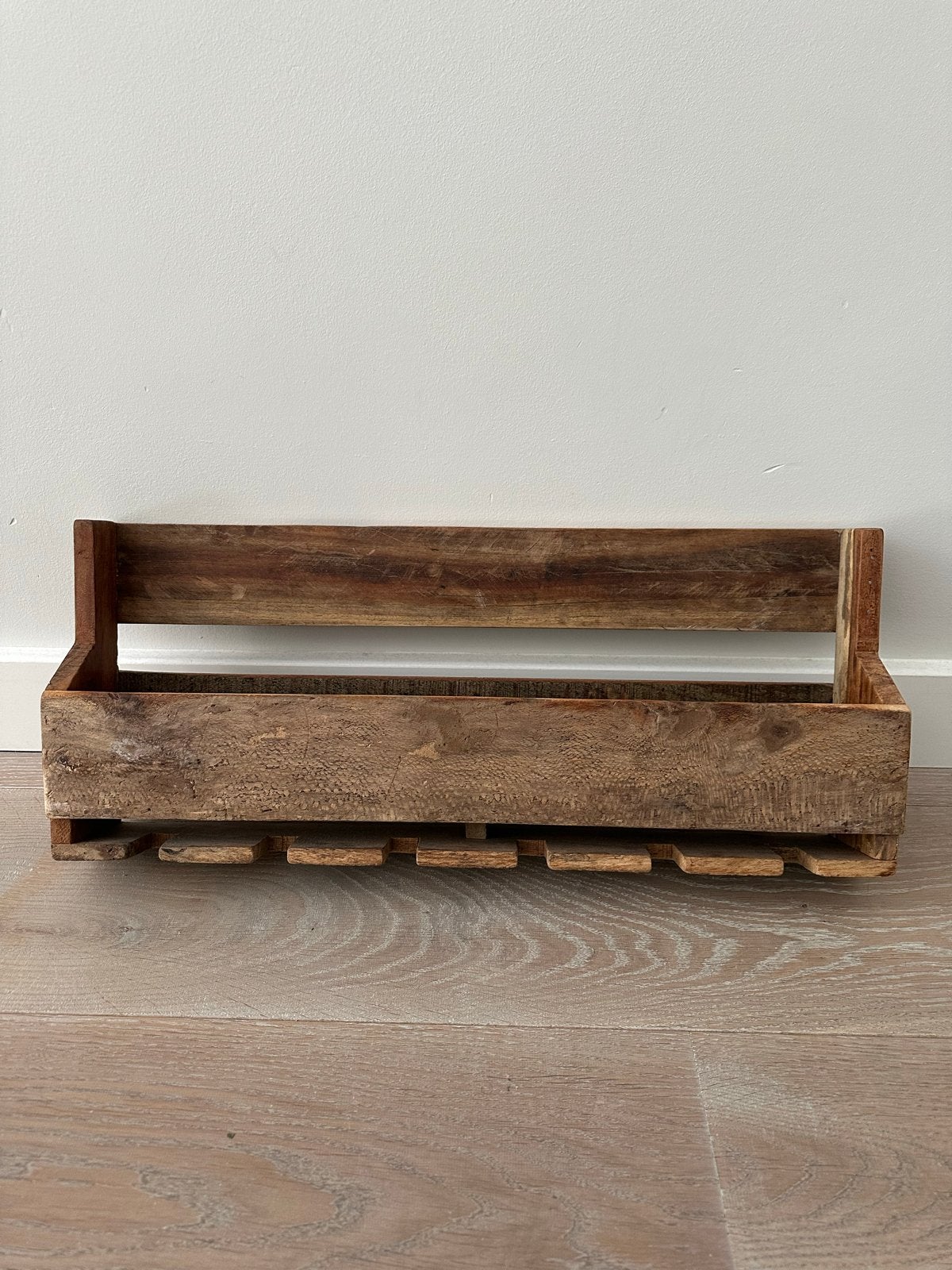 Houten wandplank 60B x 11D x 25H, Ophalen, Gebruikt