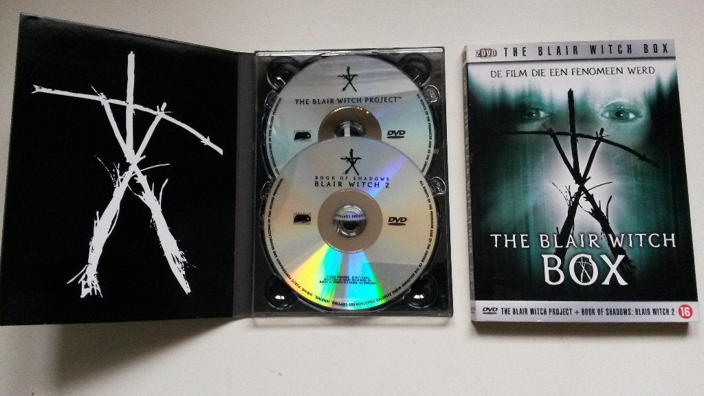 The Blair witch box 2disc edition box Blair witch 1 & 2, Vanaf 16 jaar, Verzenden, Speciale editie, Nederlands