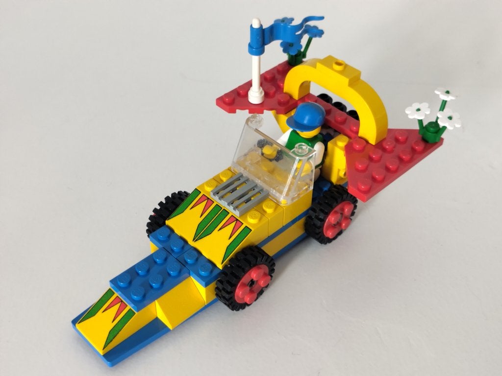 Lego - Set 2187-1 - Racer Freestyle, Gebruikt, Overige thema's, Lego, Ophalen of Verzenden