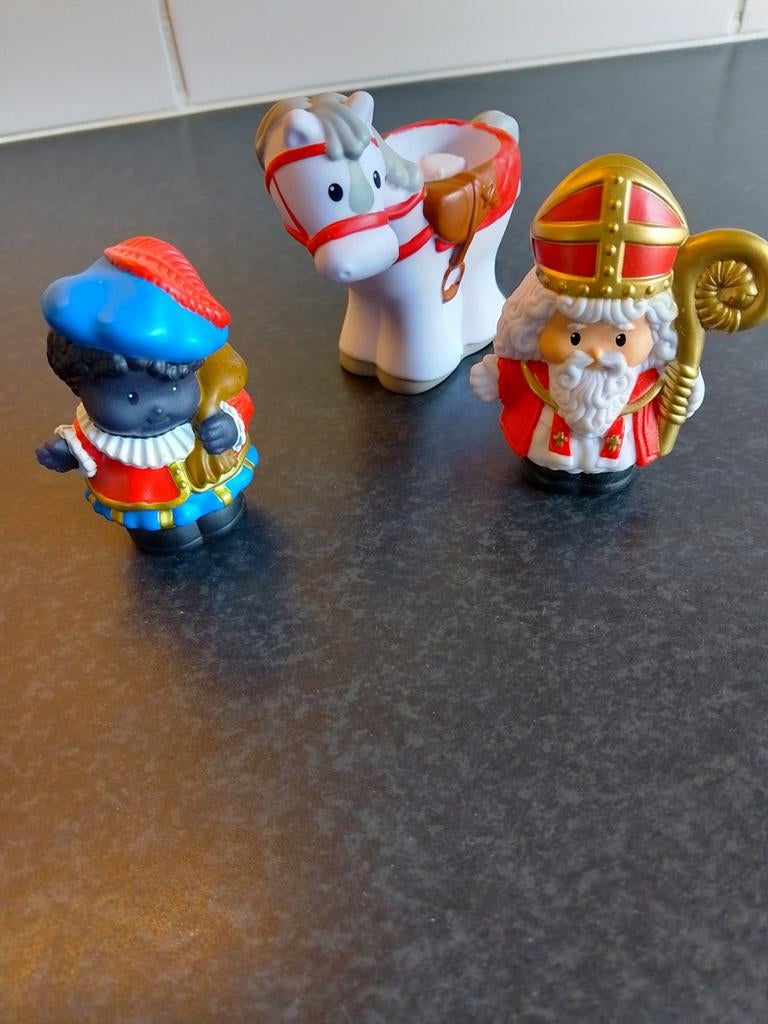 Little People Sinterklaas met Piet, Diversen, Sinterklaas, Ophalen of Verzenden, Zo goed als nieuw