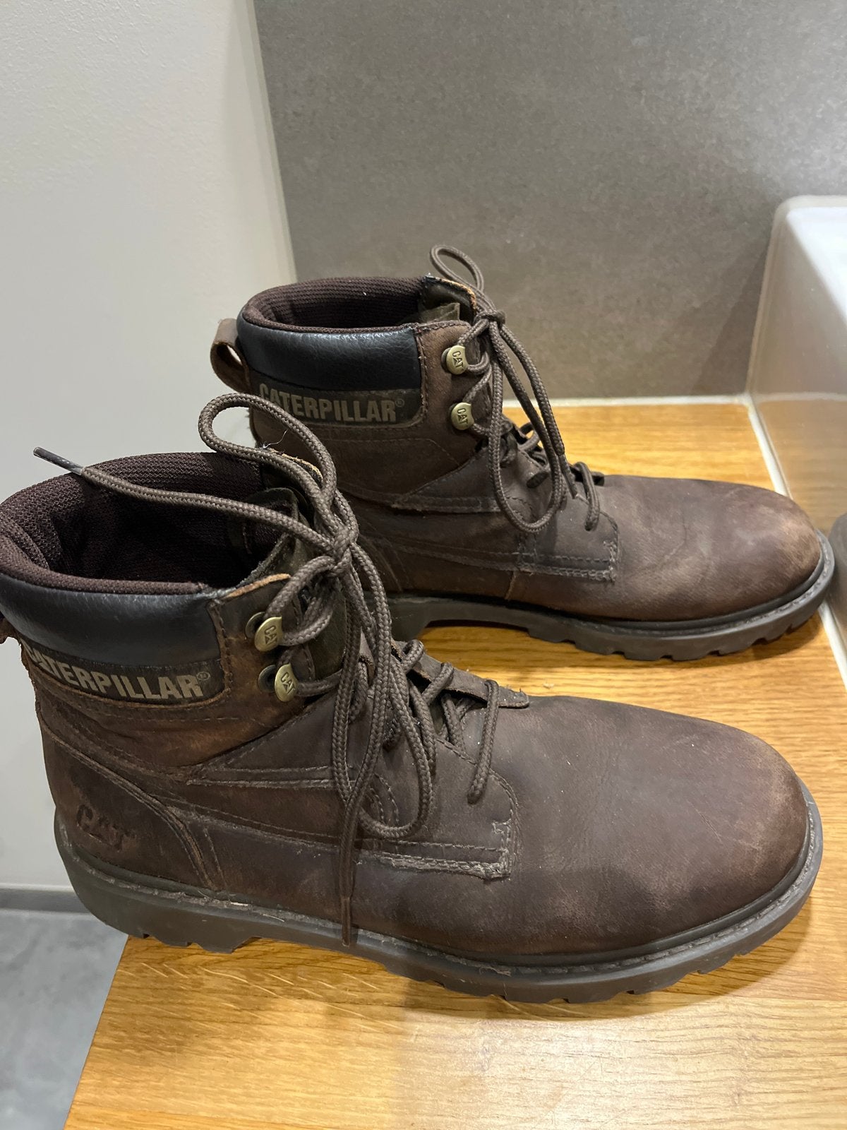 Caterpillar Colorado herenschoenen - Maat 42, Ophalen of Verzenden, Zo goed als nieuw, Bruin, Boots