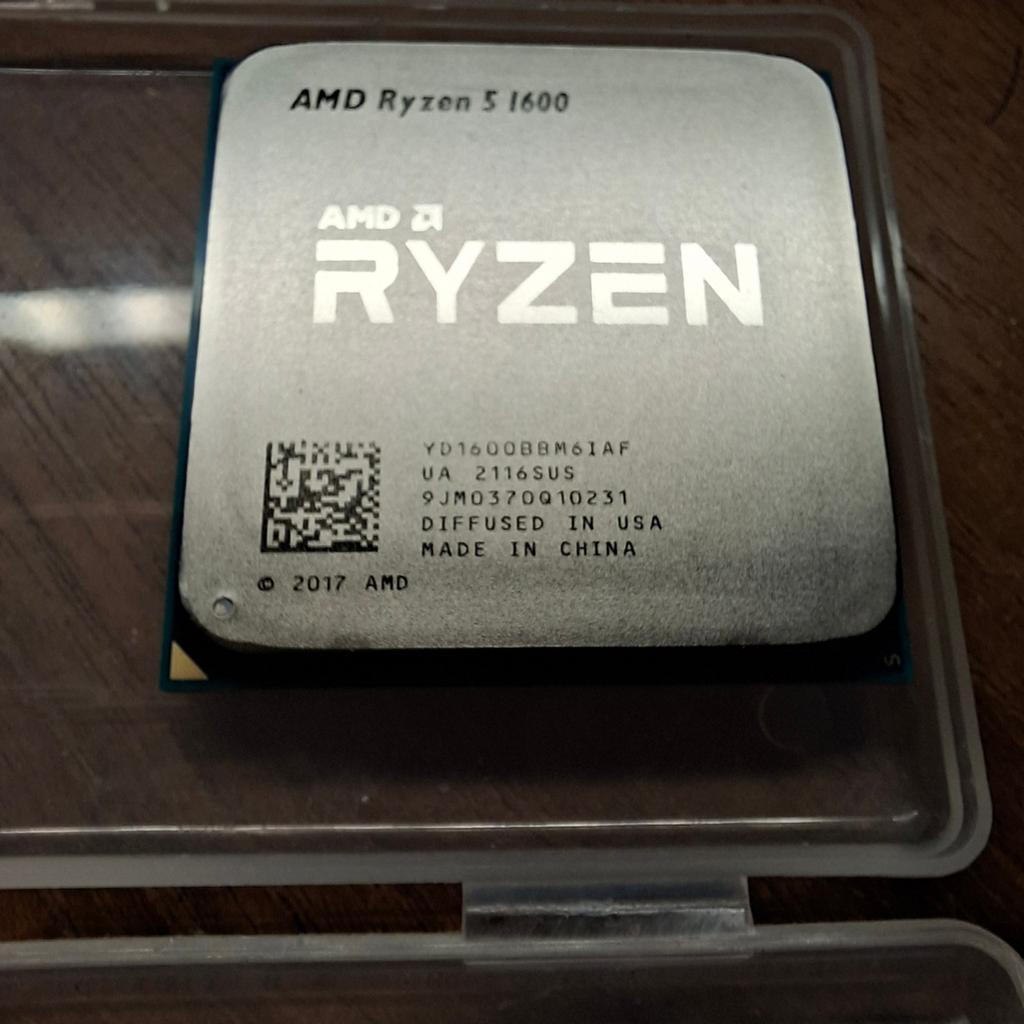 Ryzen 5 1600, Computers en Software, Processors, Ophalen of Verzenden, Zo goed als nieuw, 3 tot 4 Ghz
