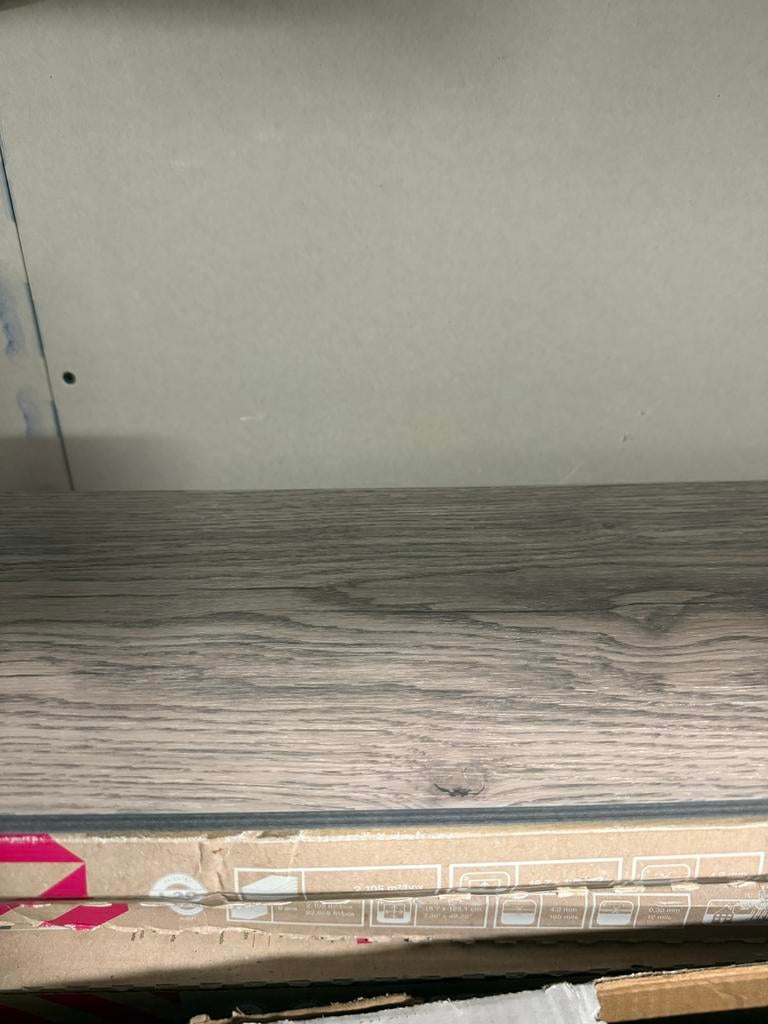 Nieuw klik pvc vloer, 12,63 m2, Huis en Inrichting, Stoffering | Vloerbedekking, Ophalen, Idk, Idk, Overige typen