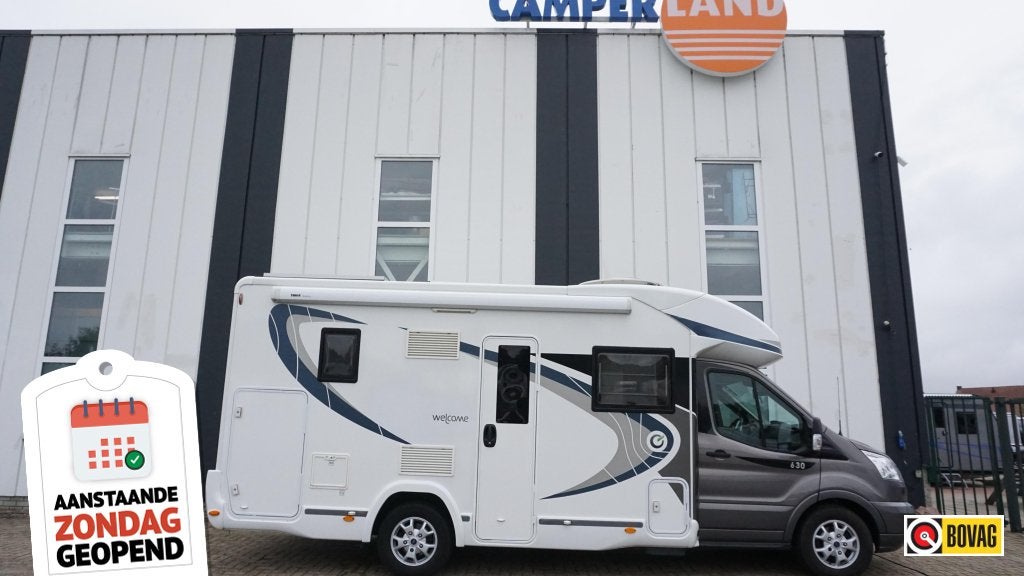 Chausson Welcome 630 1e eigenaar, ESP-stabiliteitscontrole, Ringverwarming, Ford, Tot en met 3