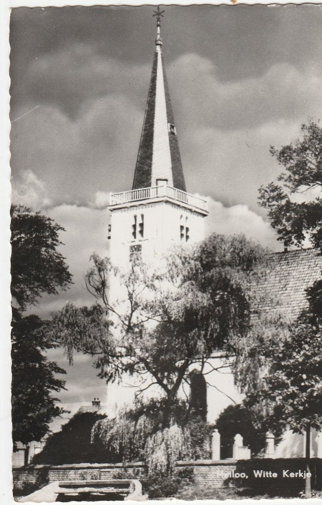 heiloo- witte kerkje, Ophalen of Verzenden, 1940 tot 1960, Friesland