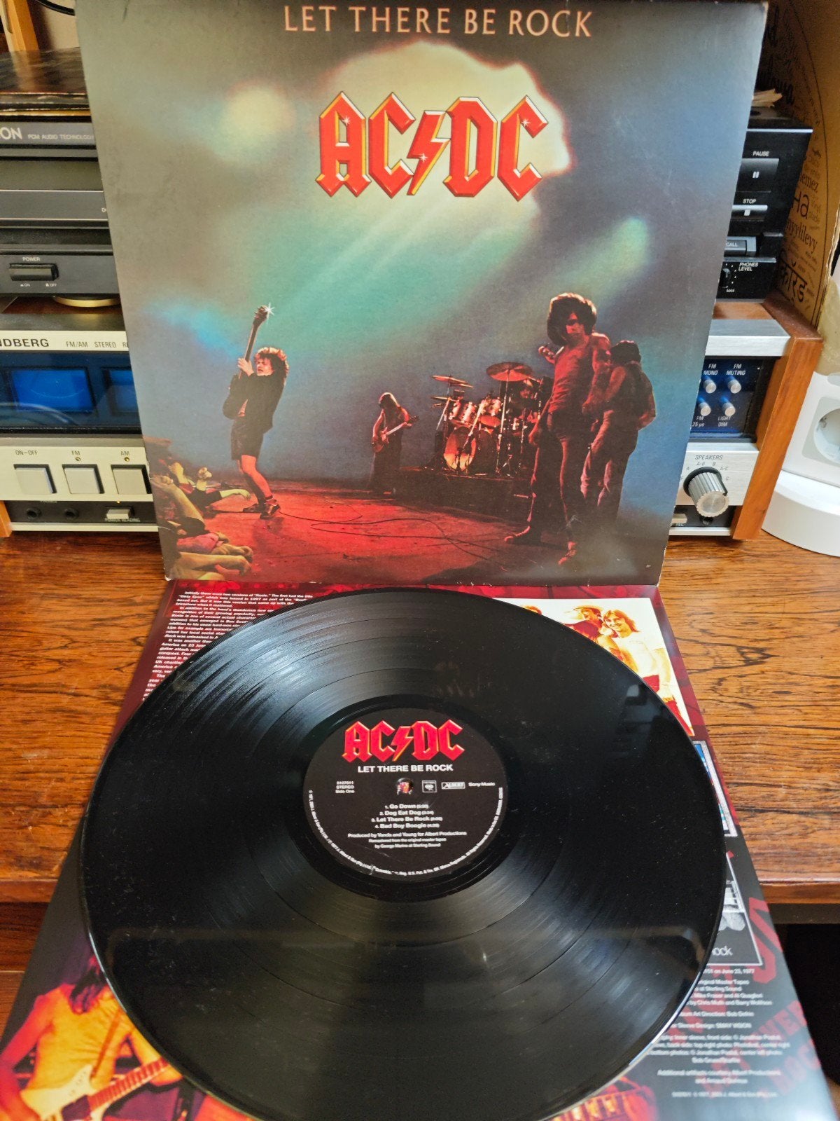 AC/DC - Let There Be Rock LP (Classic Rock), Cd's en Dvd's, Vinyl | Rock, LP, Gebruikt, Ophalen of Verzenden, Classic Rock