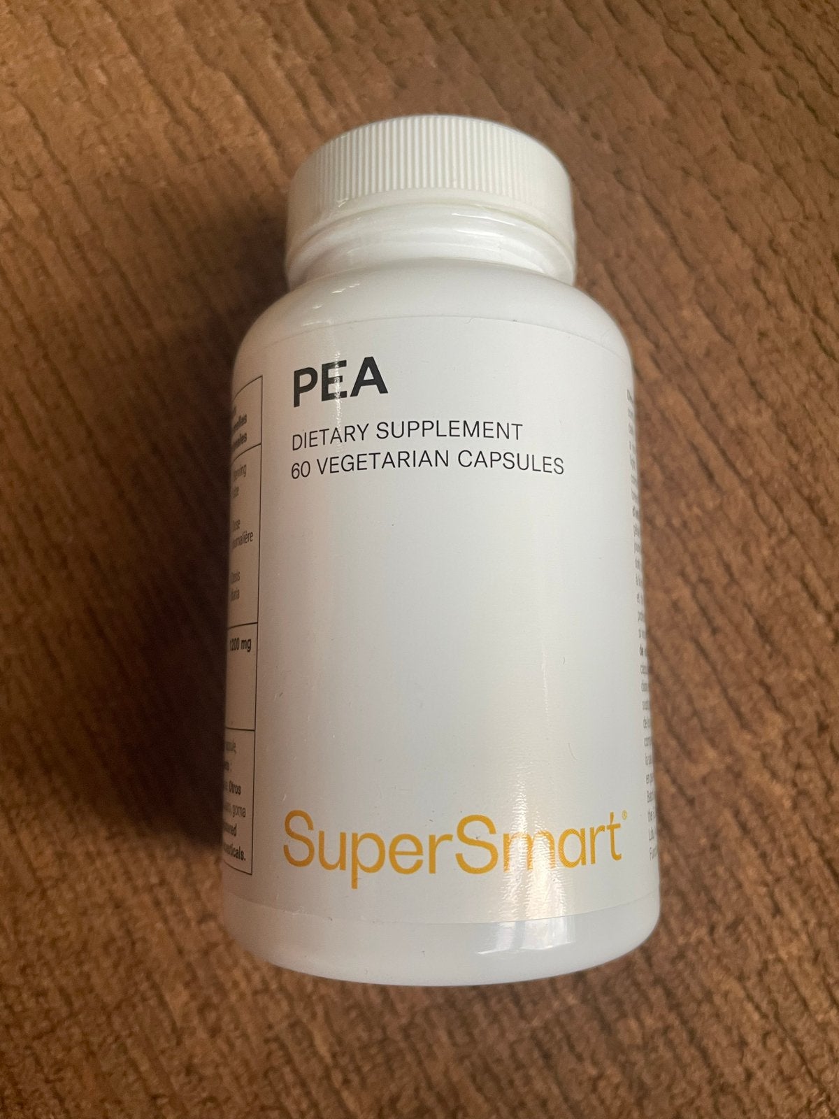 SuperSmart OptiPEA PEA supplement - 60 vegetarische capsules, Ophalen of Verzenden, Nieuw, Poeder of Drank