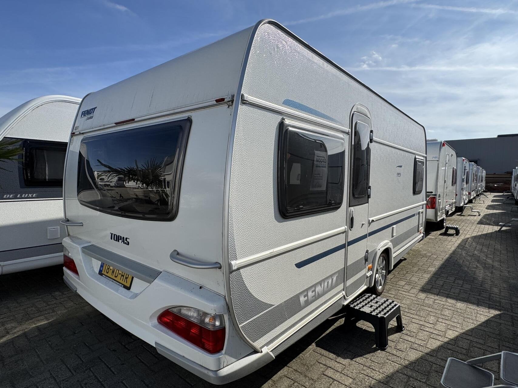 Fendt FENDT TOPAS 520 SFB, FRANSBED, RONDZIT, VOORTENT,MOVER, Caravans en Kamperen, Rondzit, 7 tot 8 meter, Bedrijf, Serviceluik