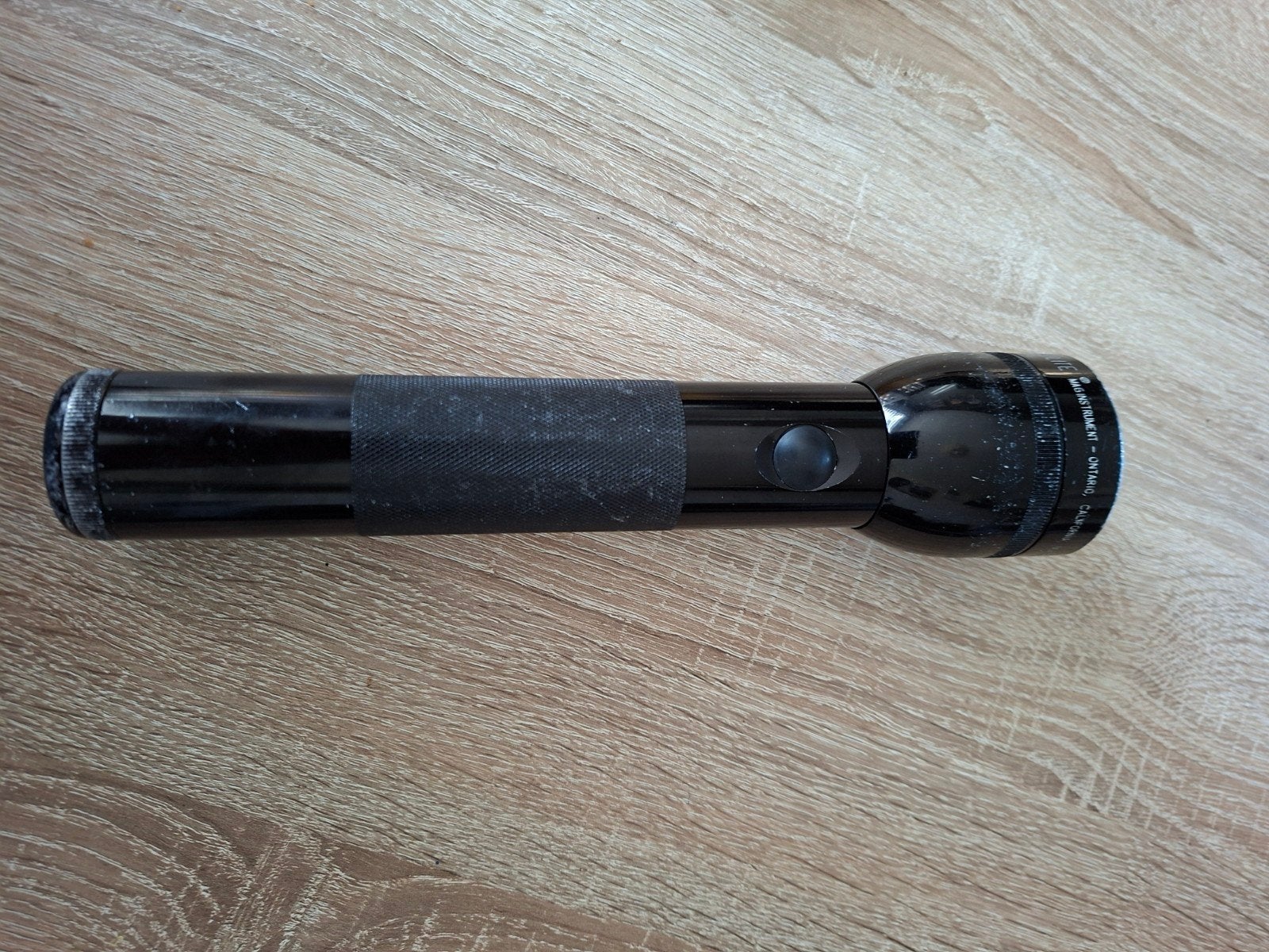Maglite 2D Zwart Originele lamp (2), Ophalen of Verzenden, Gebruikt, Batterij