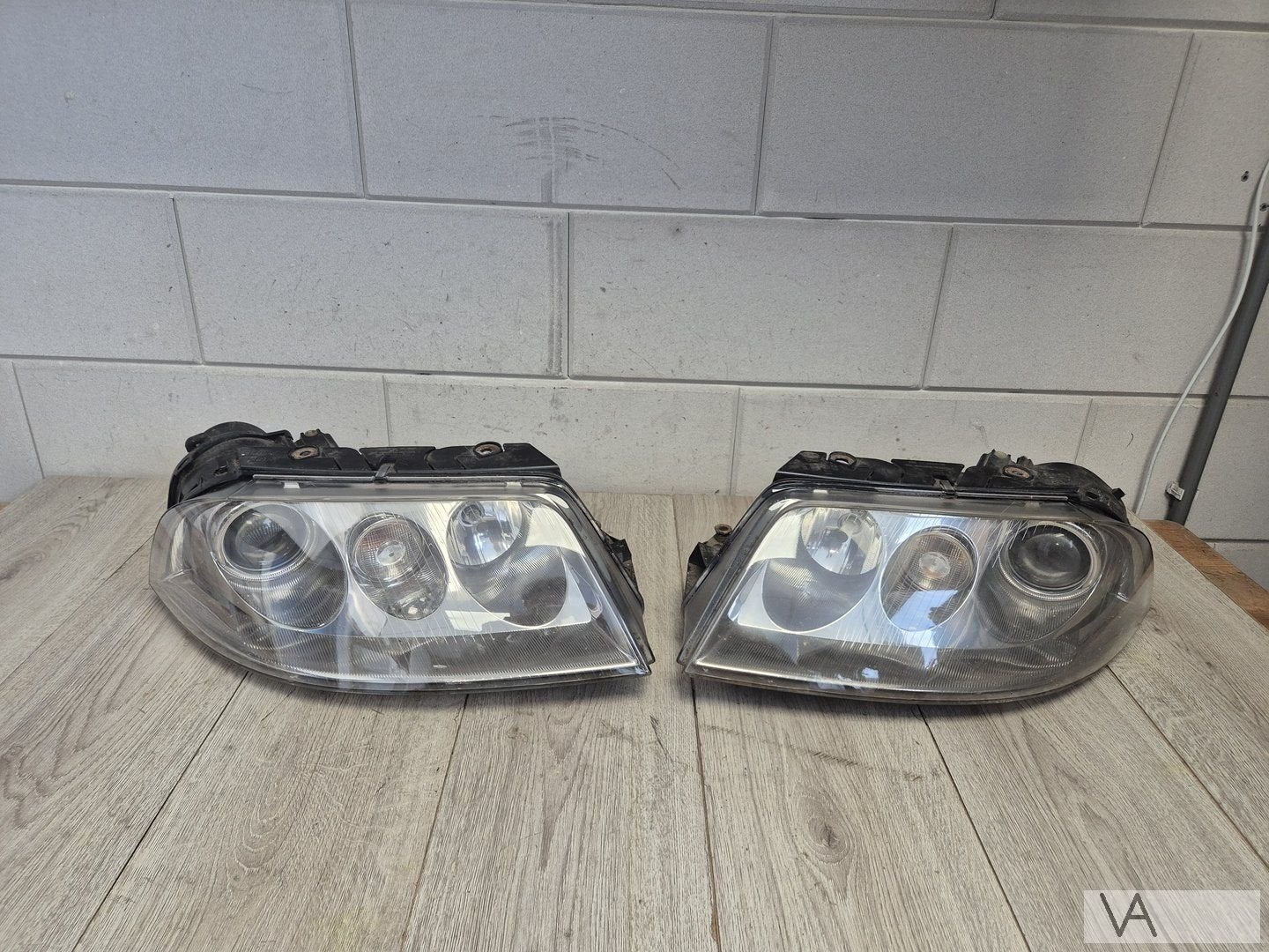 Koplamp xenon rechts VW Passat 3b w8 2000 - 2005 3b7941016q, Gebruikt, -, Volkswagen, -