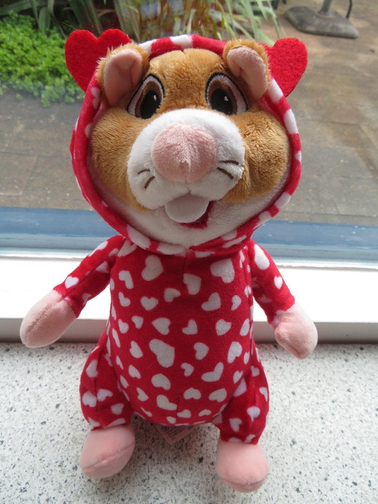 Hamster hamstertje Albert Heijn AH Valentijn hartjes onesie, Albert Heijn, Hamster, Ophalen of Verzenden, Zo goed als nieuw