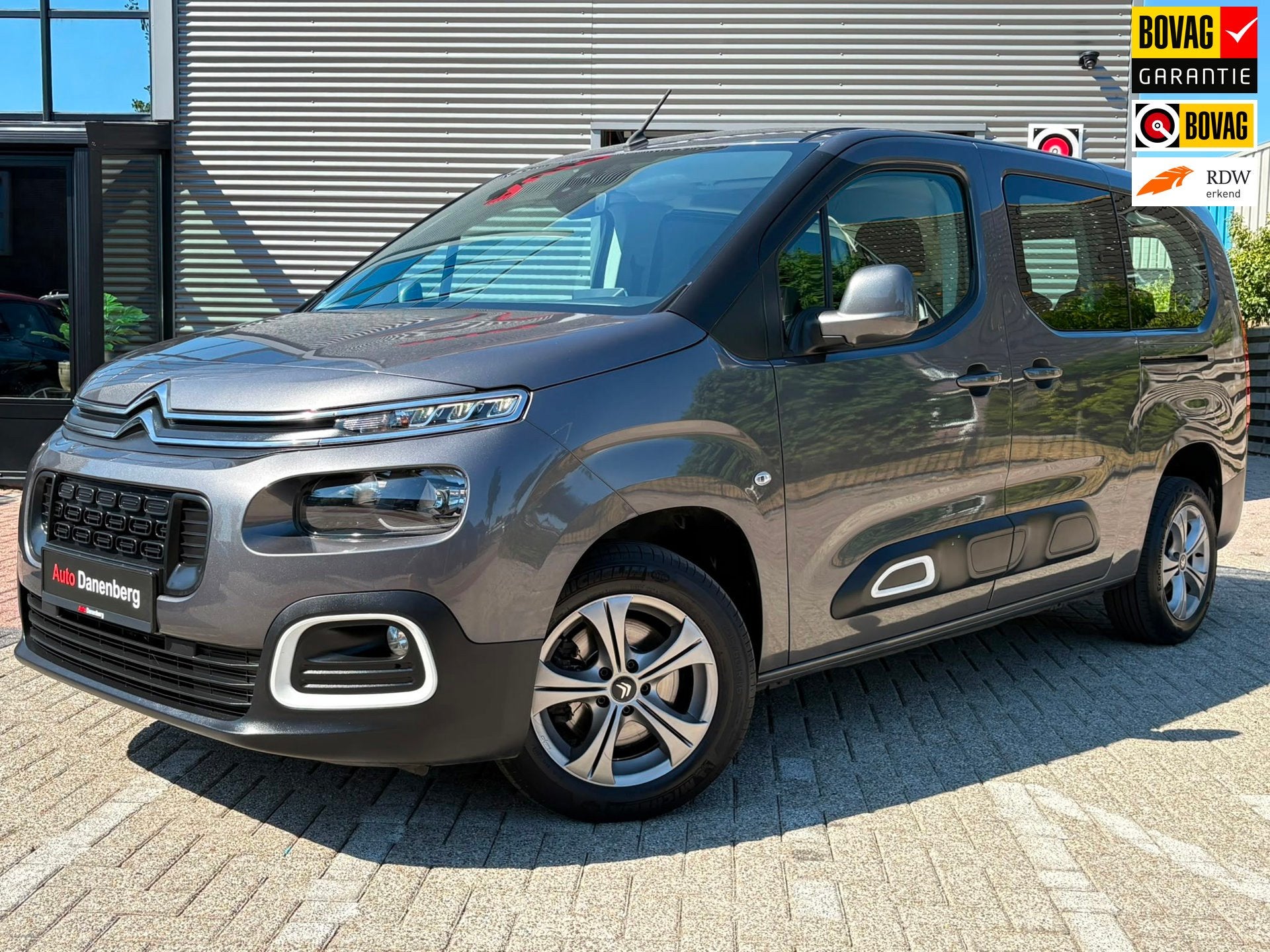 Citroen Berlingo XL 7 persoons, GARANTIE! NIEUW-STAAT!, Auto's, Voorwielaandrijving, Dealer onderhouden, Stof, Zwart