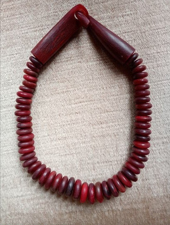 Vintage ketting van hoorn, Catherine noll, Ophalen, Zo goed als nieuw, Overige materialen