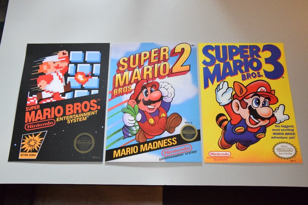 Nintendo NES : Super Mario Bros reliëfmuurafbeeldingenset, Avontuur en Actie, 1 speler, Nieuw, Ophalen of Verzenden