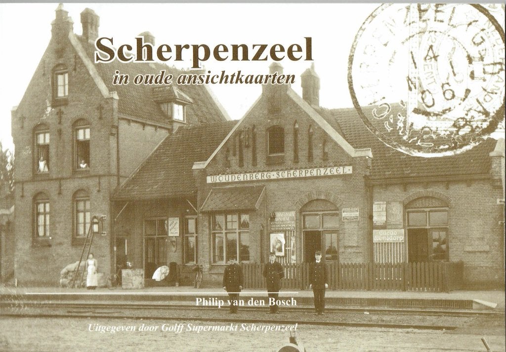 Scherpenzeel in oude ansichtkaarten - Philip van den Bosch, Ophalen of Verzenden, Philip van den Bosch, 20e eeuw of later, Gelezen