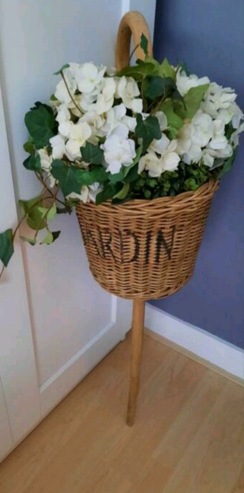 Riviera Maison rattan Jardin mand op stok Oude Collectie!, Ophalen, Zo goed als nieuw