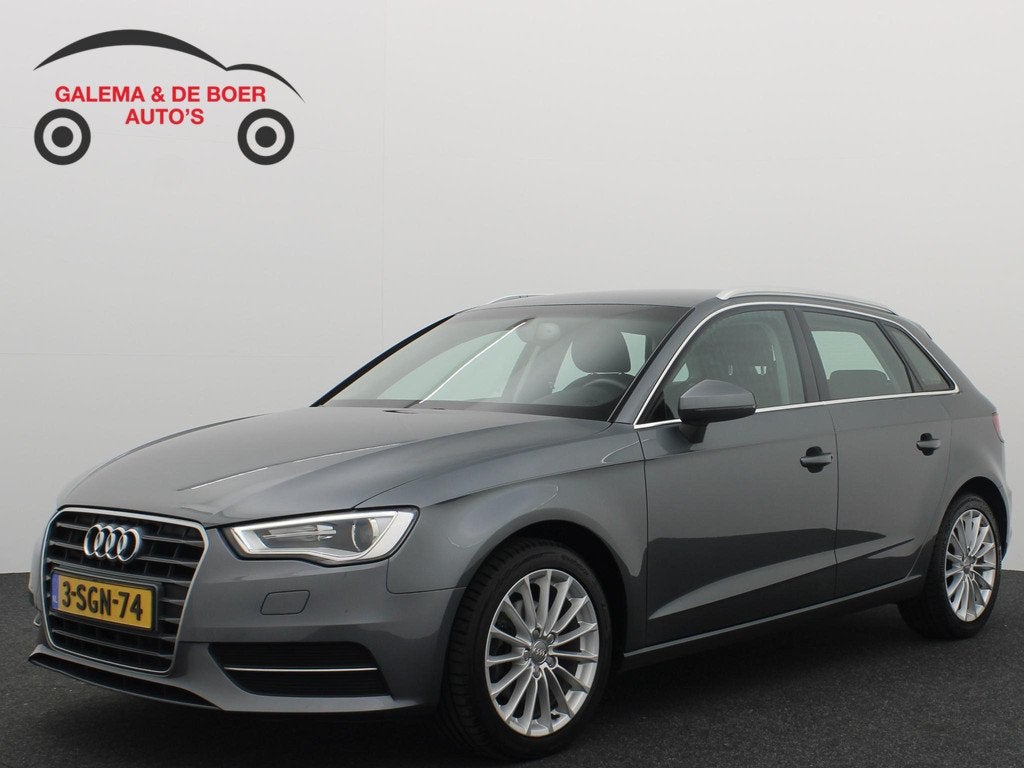 Audi A3 Sportback 1.4 TFSI Attraction Pro Line plus NWE D-RI, Auto's, Euro 5, Stof, Gebruikt, Zwart