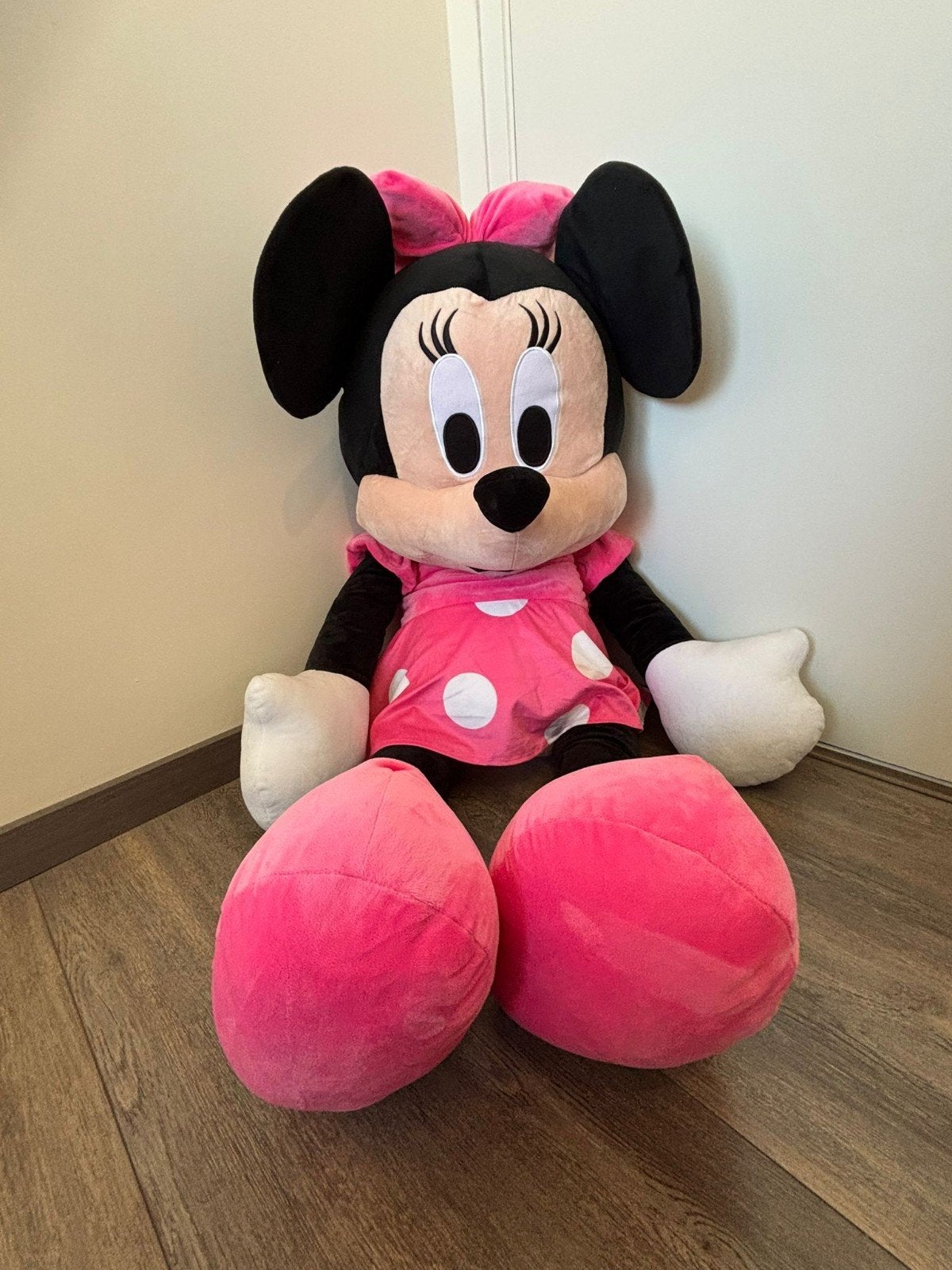 Minnie Mouse knuffel groot, Ophalen, Mickey Mouse, Zo goed als nieuw, Knuffel