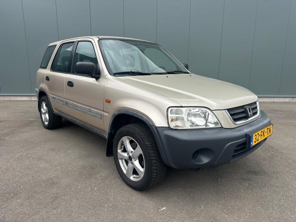 Honda CR-V 2.0i-16V LS AIRCO | NAP ! (bj 2000, automaat), Auto's, Automaat, Honda, Beige, Bedrijf