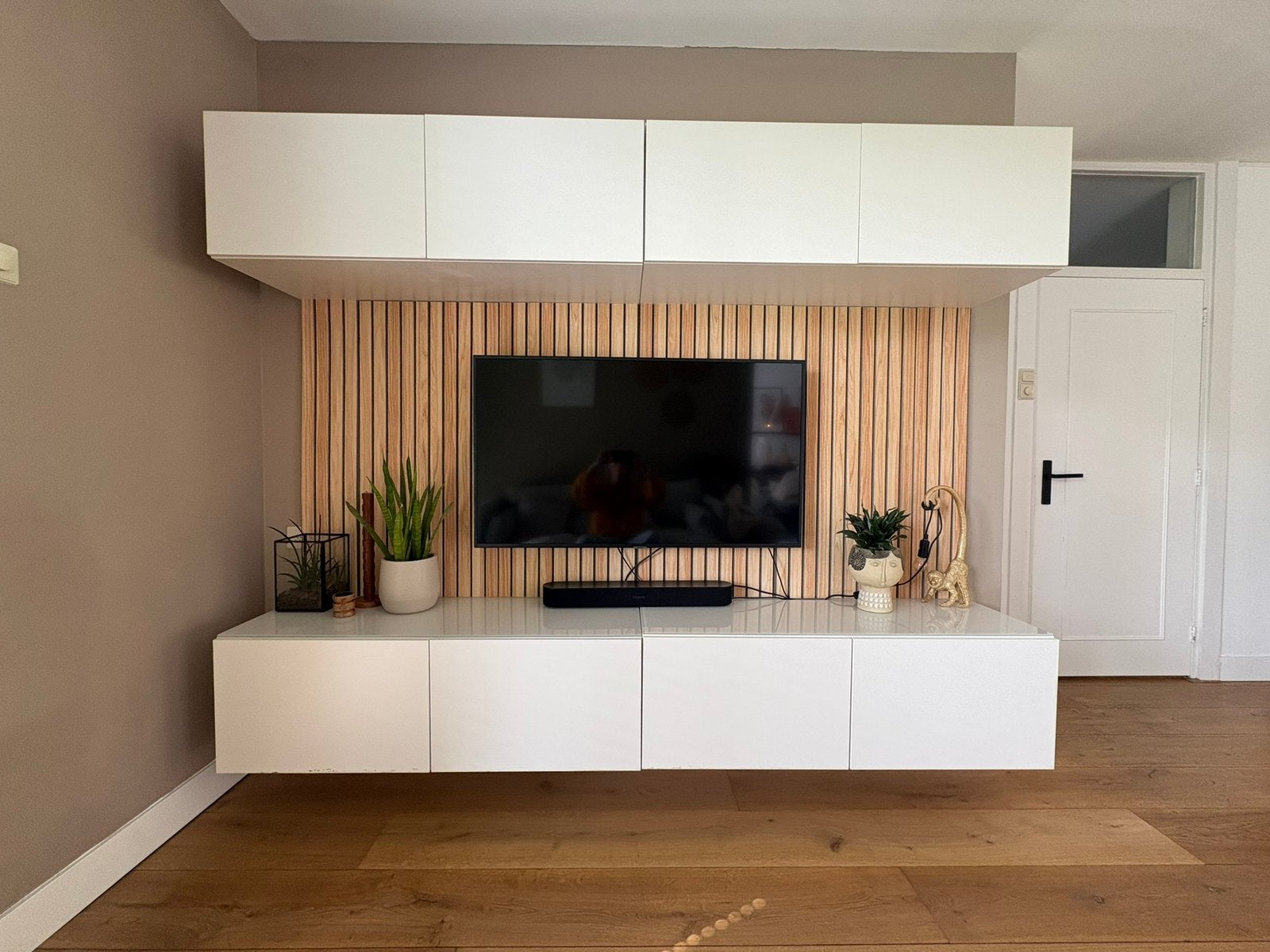 Ikea besta meubel wit / tv meubel, Huis en Inrichting, Kasten | Televisiemeubels, Ophalen, Zo goed als nieuw, 25 tot 50 cm, Minder dan 100 cm