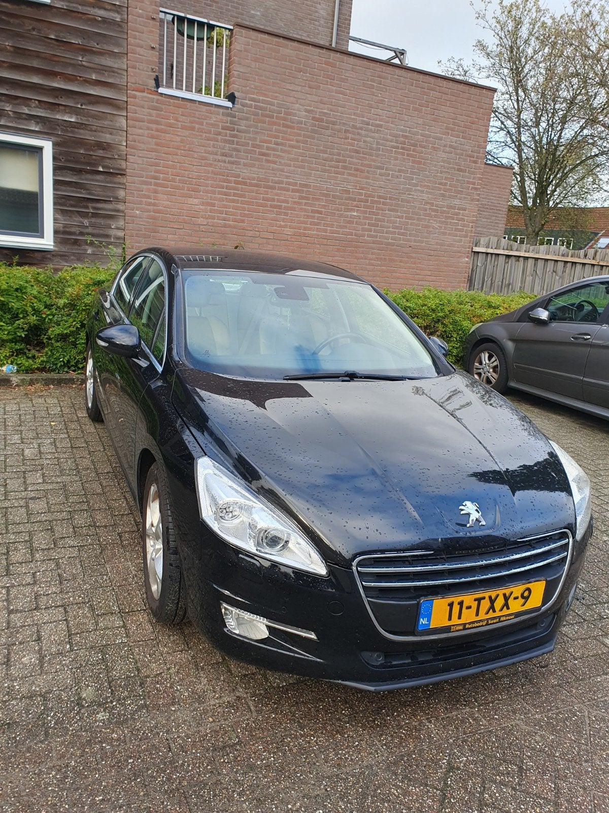 Peugeot 508 1.6 THP 115KW/156PK 2012 Zwart, Auto's, Peugeot, Zwart, Origineel Nederlands, Handgeschakeld, Particulier