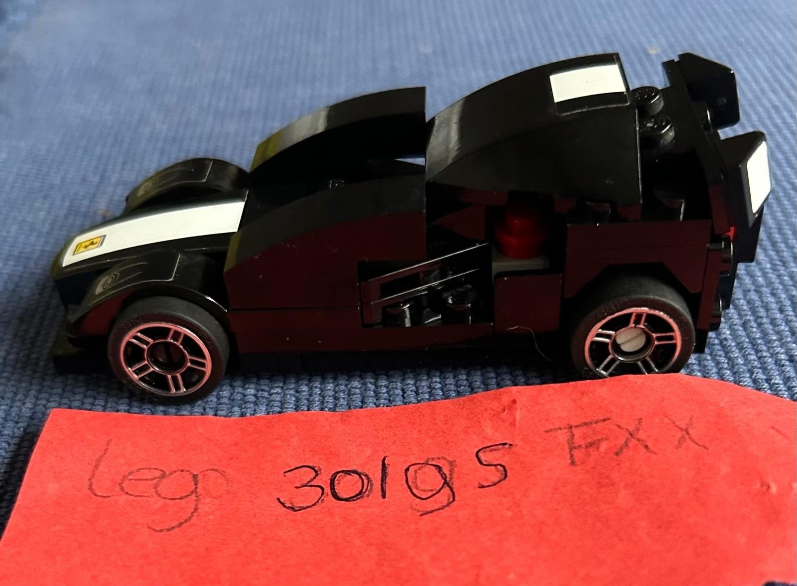 Lego 30195 Ferrari FXX - Zwart met witte streep, Ophalen, Zo goed als nieuw, Overige merken