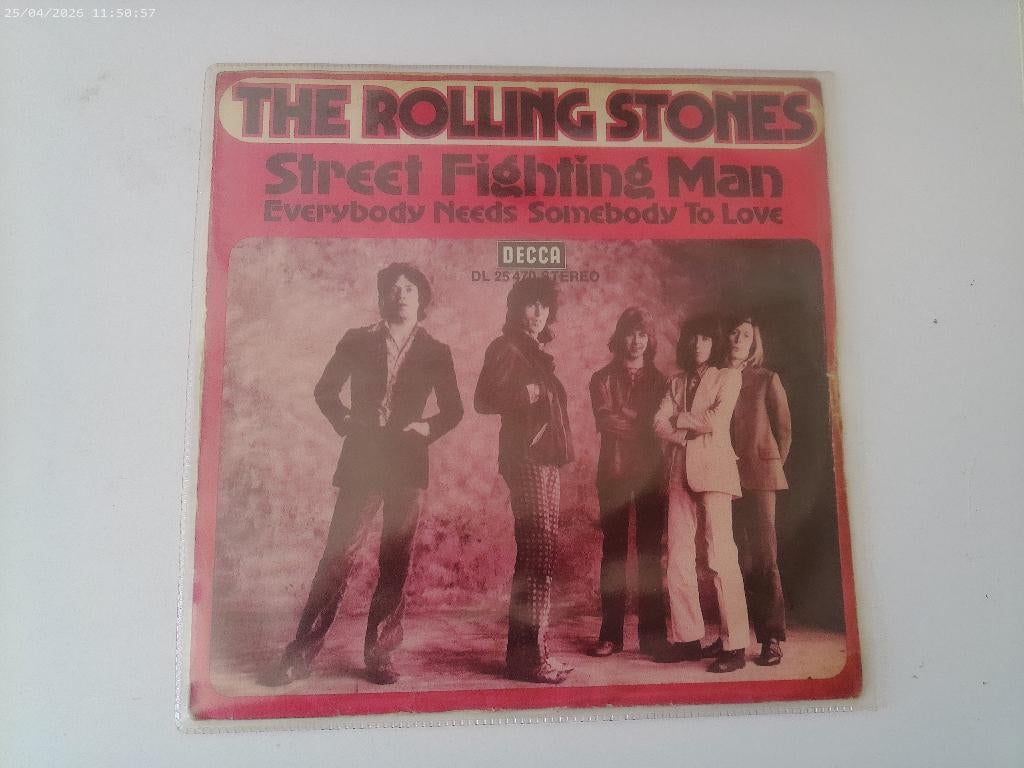 The Rolling Stones - Street fighting Man, Fotohoes, Ophalen of Verzenden, Gebruikt, Rock en Metal