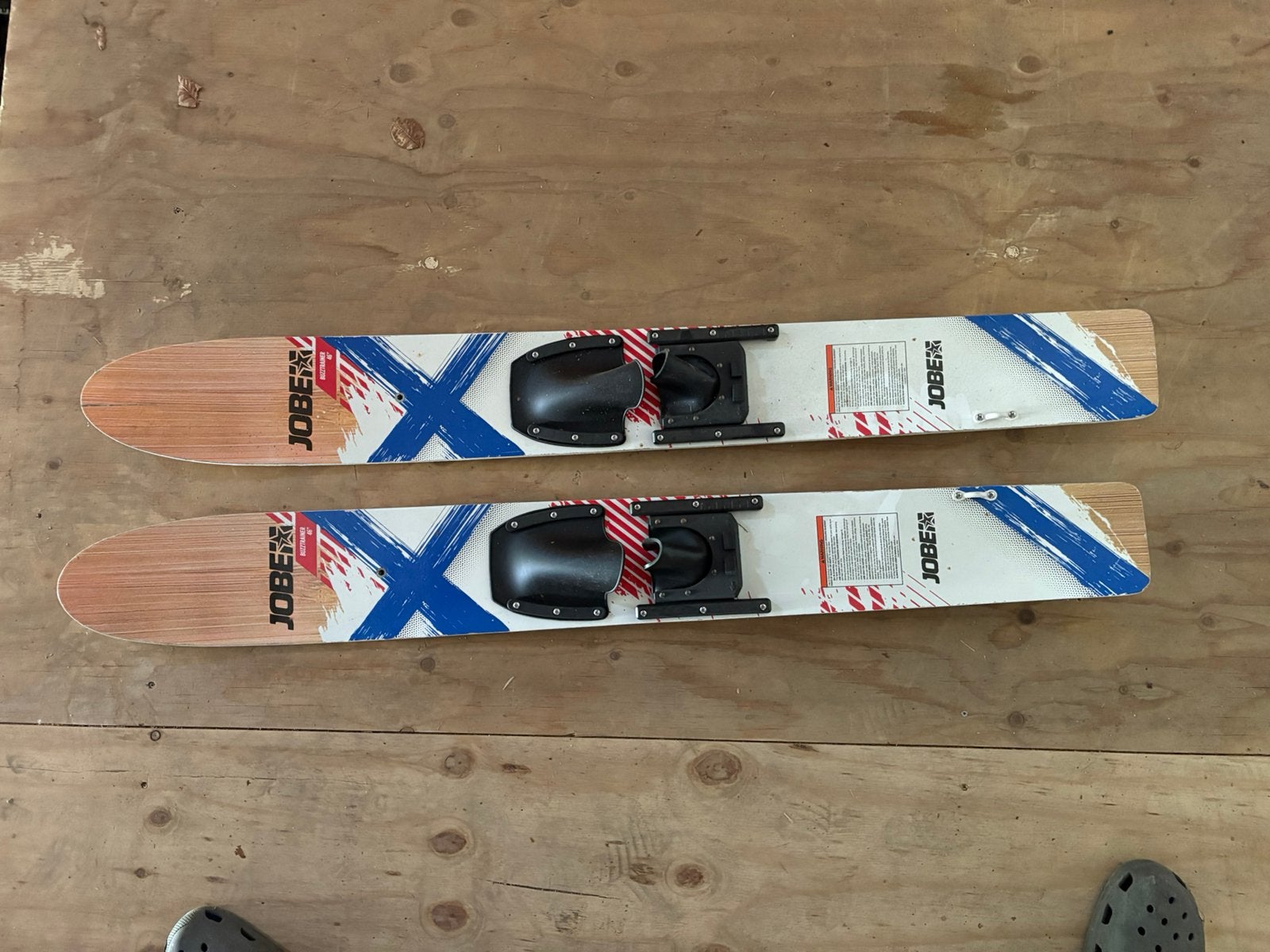Jobe Kinder Waterski's teab, Watersport en Boten, Ophalen of Verzenden, Gebruikt, Minder dan 130 cm, Waterski's