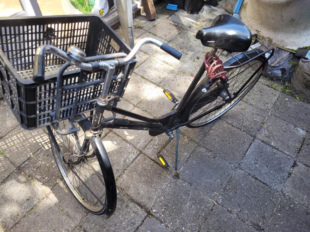 Vintage Simplex Damesfiets met Krat - Oude Fiets, Ophalen, Gebruikt, Overige merken